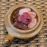 料亭 やまさ旅館 - ☆生レバーの酢和え(*^_^*)☆