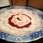 比良山荘 - 熊肉ロース3人前