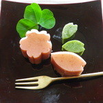 なないろのんた - イチゴと抹茶のデザート