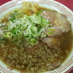 華遊軒 - 醤油ラーメン500円