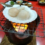 山幸園 - ホタテ焼き