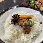 台湾料理 盛華 - 鉄板牛肉定食 1280円