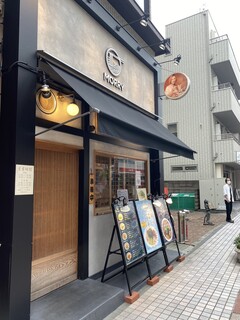 京都ラーメン 森井 - 店を出ると準備中になっていた (^^;;