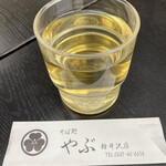 Soba Dokoro Yabu Karuizawa Ten - The soba tea has a wonderful aroma♪