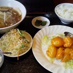 天福 - 海老マヨ定食￥1290