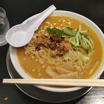 めん僮楽 - 冷やしたんたん麺(期間限定)大盛