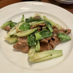 Rakuzan - 牛肉と青菜炒め
