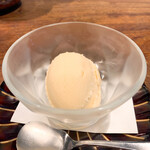 開化亭 - ⑦凍頂ウーロン茶シャーベット600円