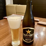 楽山 - 瓶ビール680円