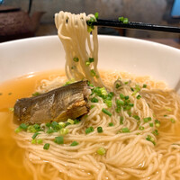 開化亭 - ⑥鮎の上湯ラーメン3000円