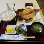 乃りたけ - 金目鯛開き定食@1600