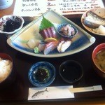 平野鮮魚 - 刺身定食