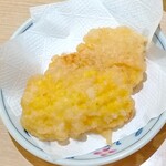 海老善 - とうきびの天ぷら