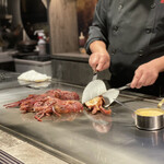 赤坂鉄板焼 ヒレ - 焼き焼き