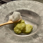 赤坂鉄板焼 ヒレ - くるみ餅