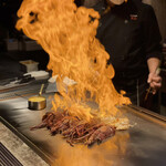 赤坂鉄板焼 ヒレ - 大炎戒