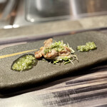 赤坂鉄板焼 ヒレ - ソースも美味し過ぎてどんなソースか聞きましたが・・・わかりません！