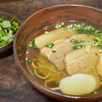 すーまぬめぇ - 沖縄そば(大)&よもぎ(2021/7)