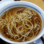 稲田屋 - 蕎麦のアップ