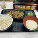 吉野家 - 牛皿麦とろご飯　暑くて食欲が落ちていてもとりあえず食べられます