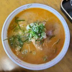 名水ラーメン - 味噌ラーメン(750円)です。