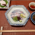 御所 岩さき - お造り　２品