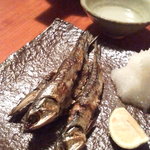 ん。 - カタクチイワシ焼き