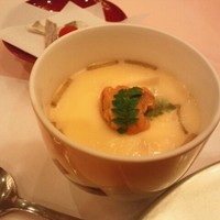 神田明神　明神会館 - 生うにのせの茶わん蒸し