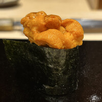 鮨 昇 - バフン雲丹（赤利尻）