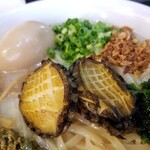 塩そば専門店 桑ばら - 生海苔と鮑の冷やし