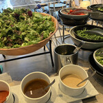 Mitsui Gaden Hoteru Ginza Puremia - グリーン中心のお野菜たち。