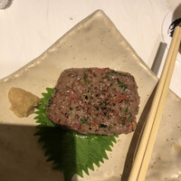 肉の匠 将泰庵 船橋駅前 はなれ店 - 肉のなめろう