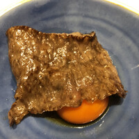 肉の匠 将泰庵 船橋駅前 はなれ店 - サーロインのすき焼きを焼いたやつ