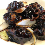 加納食堂 - 真っ黒酢豚