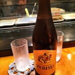 Sushi Ichou - まずはビール