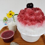 埜庵 - ダークエチェリーチャイナ1500円⁺ココナッツ練乳150円*2022.07