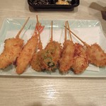 菜々海 - 串カツ盛り合わせ