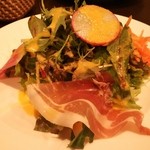 Ristorante Martello - 生ハムサラダ。