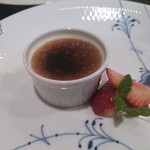 Ristorante Martello - 栗のクレームブリュレ。