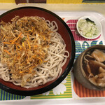 武蔵野 伝統の味 涼太郎 - 肉汁天付つけめんの3L@780円