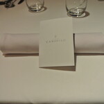 リストランテ カノフィーロ - ２０２２年８月６日のテーブルセット