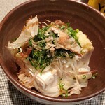 あげは - 薬味たっぷり冷奴