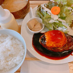 Aomi dori - チーズハンバーグ定食