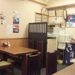 なかや蒲焼店 - 店内