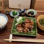 dancyu食堂 - きじ焼き定食、1,280円