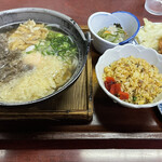 Yamano Ya - 鍋焼きうどん定食