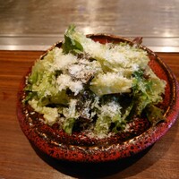 くずし鉄板 あばぐら 神田店 - サラダ　グレードアップ