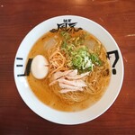 麺者 風天 - 冷やし煮干しラーメン 750円（＋味玉）