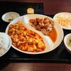 Shoukinryuu - 麻婆豆腐&油淋鶏ランチ850円