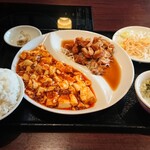 181335123 - 麻婆豆腐&油淋鶏ランチ850円